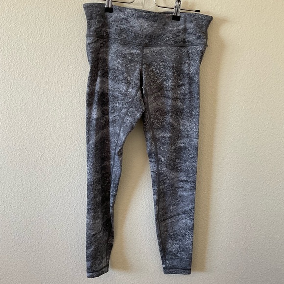 Lululemon Wunder Under Low-Rise Tight Full-On Luxtreme 28" in Area Ice Grey 10 - Picture 2 of 7